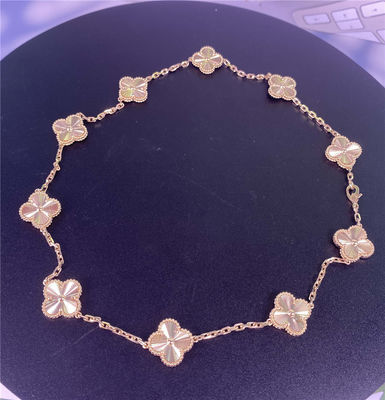 10 โมติฟ์ วีซีเอ 18 คาร์ททองคํา คอคอเนล Van Cleef & Arpels คอคอเนล อัลฮามบรา วินเทจ