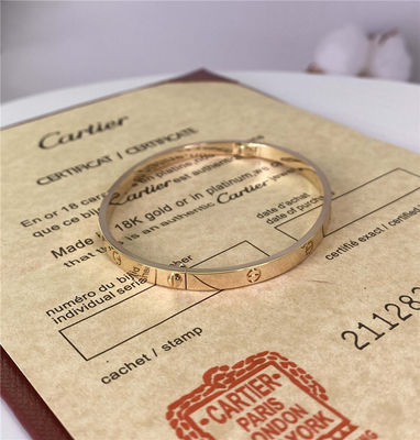 Small 3.65mm 18k Gold Bracelets Size 17 Cartier 18k Gold Link Bracelet