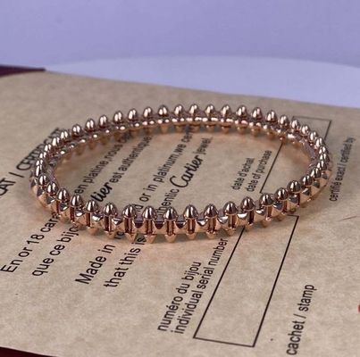 Clash De Cartier Pure 18k Rose Gold Bracelet Bracelet Médio 18k Gold Marcas de jóias