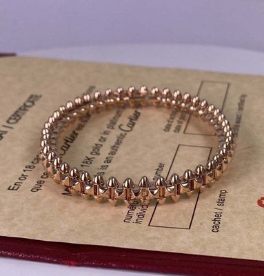 Clash De Cartier Pure 18k Rose Gold Bracelet Bracelet Médio 18k Gold Marcas de jóias