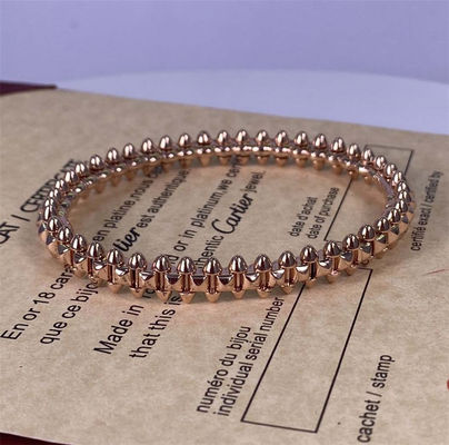 Clash De Cartier Pure 18k Rose Gold Bracelet Bracelet Médio 18k Gold Marcas de jóias