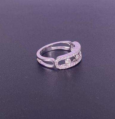 Messika Move Classic 18k Gold Rings White Gold 18k Gold Wedding Ring With Diamonds