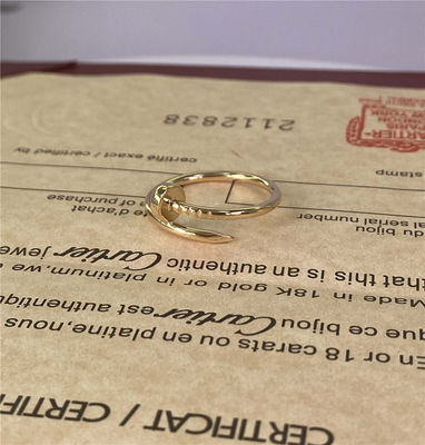 Cartier Juste Un Clou Pure Yellow 18k Gold Rings Small 18k Yellow Gold Wedding Band