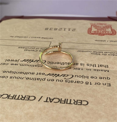 Cartier Juste Un Clou Pure Yellow 18k Gold Rings Small 18k Yellow Gold Wedding Band