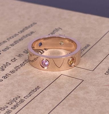 Sapphires Garnets Amethyst 18k Gold Rings 18 Karat Women'S 18k Gold Diamond Ring