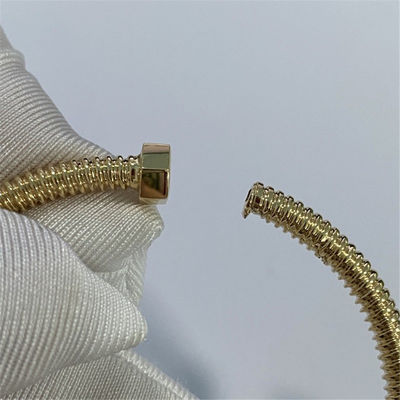 รุ่น Ecrou De Cartier 18K ทองคํา เครื่องประดับ 20 ซม.
