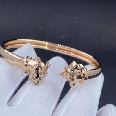 Cartier 18k Gold Accessories 3.6CM Length 2.1CM Wide 18k Solid Gold Bracelet