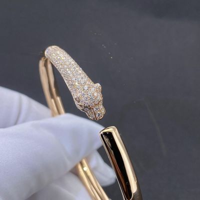 Cartier 18k Gold Accessories 3.6CM Length 2.1CM Wide 18k Solid Gold Bracelet
