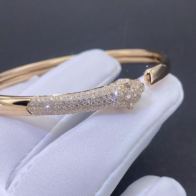Cartier 18k Gold Accessories 3.6CM Length 2.1CM Wide 18k Solid Gold Bracelet