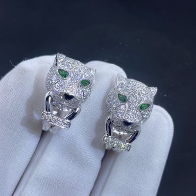 Emeralds Onyx 18K Gold Earrings Hoop Gold Earrings 18K Custom 18K White Gold Stud Earrings สีขาว