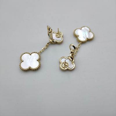 วาน คลีฟ อาร์เพลส์ แมจิก อัลฮัมบรา หูหู 2 motif 18K ทองเหลือง