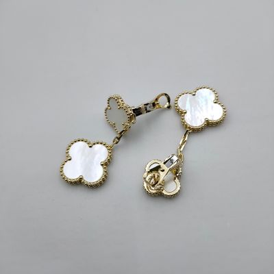 วาน คลีฟ อาร์เพลส์ แมจิก อัลฮัมบรา หูหู 2 motif 18K ทองเหลือง