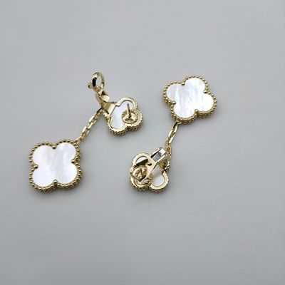 วาน คลีฟ อาร์เพลส์ แมจิก อัลฮัมบรา หูหู 2 motif 18K ทองเหลือง