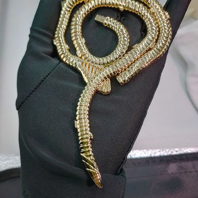 18k Real Gold Plating Star Chain Bracelet with VS Round Cut Diamond and Natural Ruby